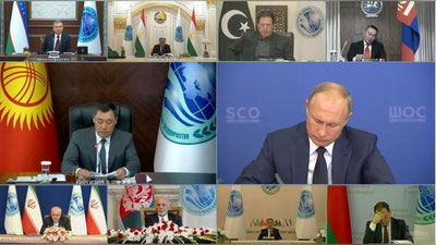 Изрображение 'Президент Шавкат Мирзиёев принимает участие в саммите ШОС'