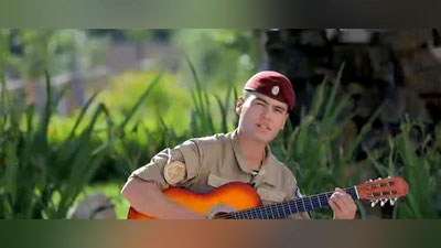 Изрображение 'Сотрудники Нацгвардии в честь последнего звонка спели песню "Хайр, мактабим" (видео)'