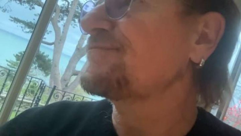 Изрображение 'Лидер группы U2 посвятил первую за три года песню итальянцам на карантине (видео)'