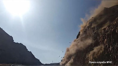 Изрображение 'На перевале "Камчик" произошел искусственный сброс камней на опасном участке (видео)'