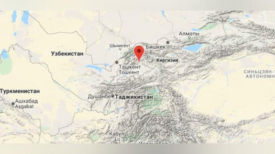 Изрображение 'На востоке Узбекистана произошло землетрясение'