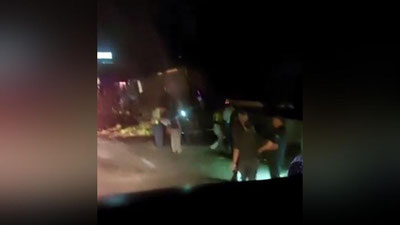 Изрображение 'Масштабное ДТП произошло на трассе в Джизакской области: 1 человек погиб, двое пострадали'
