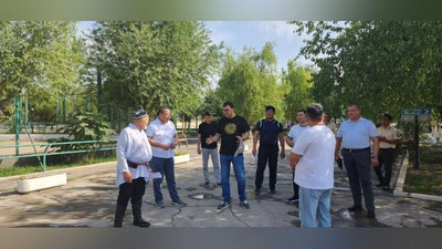 Изрображение 'Глава Минэкологии поручил расширить вольеры в Ферганском зоопарке'