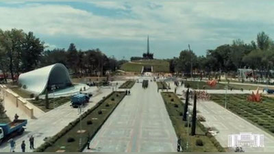 Изрображение '"Парк победы" в Ташкенте накануне открытия (видео)'