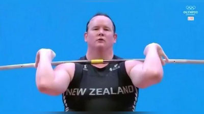 Изрображение 'Общественность возмутило появление трансгендерной женщины на Олимпийских играх'