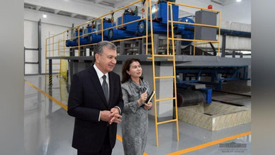 'Qayta tiklangan Toshkent chinni zavodi ishga tushirildi'ning rasmi