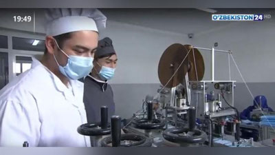 Изрображение 'Нехватка масок в Узбекистане: как решается вопрос (видео)'