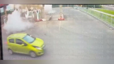 Изрображение 'Два взрыва газовых баллонов в грузовиках Isuzu произошли в один день (видео)'