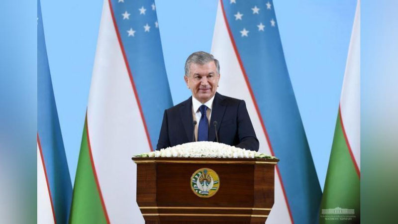 'Shavkat Mirziyoev: O`zbek tili xalqimiz uchun milliy o`zligimiz va mustaqil davlatchilik timsoli, bebaho ma`naviy boylik, buyuk qadriyatdir'ning rasmi