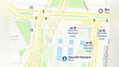 Изрображение 'Пропускную способность перекрёстка у площади Дружбы народов планируется повысить на 70%'