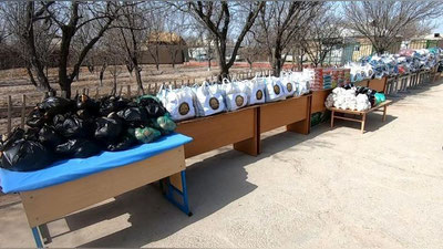 'Harbiylarning navbatdagi “Saxovat karvoni” Qo`ng`irot tumaniga etib bordi'ning rasmi