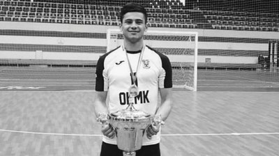 'OKMK futzalchisi Timur Berdiev avtohalokatga uchrab vafot etdi'ning rasmi