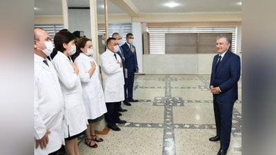 'Prezident farmoni bilan bir guruh tibbiyot xodimlari mukofotlandi ( ro`yxat)'ning rasmi
