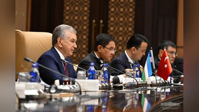 'O`zbekiston va Turkiya keng qamrovli strategik sheriklik yanada kengaytiriladi'ning rasmi
