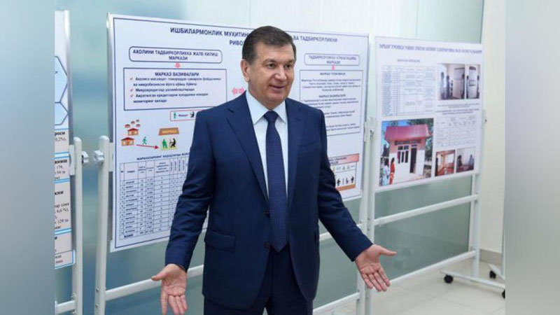 'Президент Шавкат Мирзиёев Тошкентнинг Ойбек кўчасида бўлди'ning rasmi