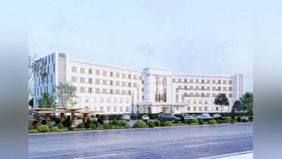 Изрображение 'В Шафиркане началось строительство современной больницы'