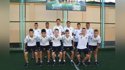 Изрображение 'Команда детей из домов "Мехрибонлик" вылетела на ЧМ в Польшу'