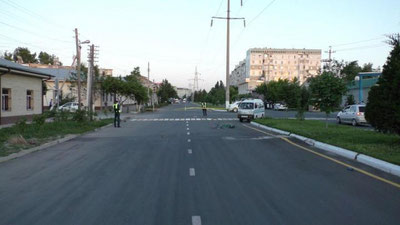 Изрображение 'Смертельный наезд на велосипедиста произошел в Самарканде'