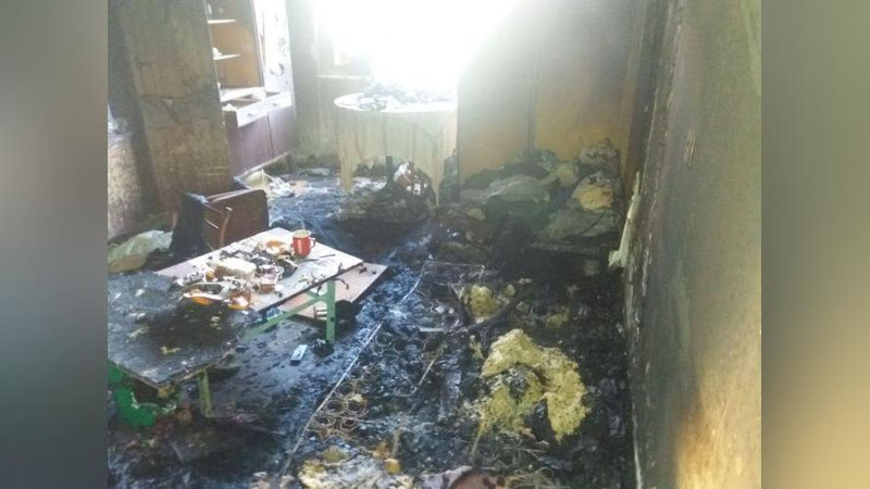 Изрображение 'Житель Юнусабада получил ожоги при пожаре в квартире'