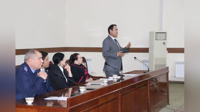 'Favqulodda vaziyatlar vazirligi akademiyasida O`zbek tili bayrami kuniga bag`ishlangan tadbir o`tkazildi'ning rasmi