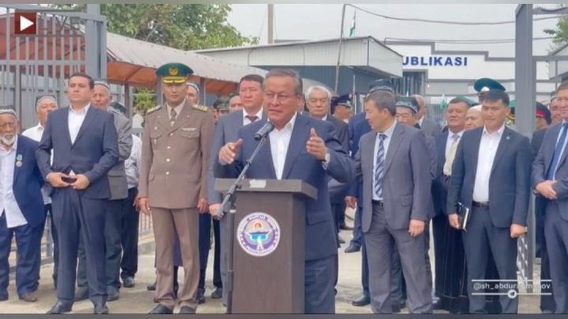 'Marhamat tumanidagi o`zbek-qirg`iz chegara posti ochildi'ning rasmi