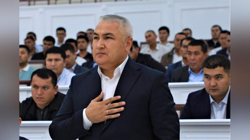 'Сурхондарё вилояти ҳокимига янги ўринбосар тайинланди'ning rasmi