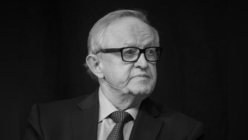 'Финляндиянинг собиқ президенти Мартти Ахтисаари вафот этди'ning rasmi