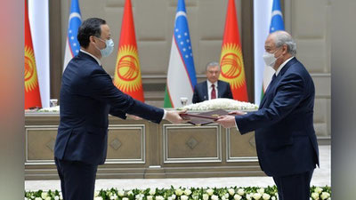 Изрображение 'Энергетика и торговля: документы, подписанные Узбекистаном и Кыргызстаном'