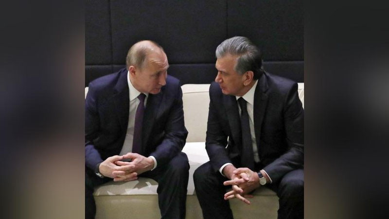 'Шавкат Мирзиёев Путин билан стратегик шериклик муносабатларини мустаҳкамлаш масалаларини муҳокама қилди'ning rasmi
