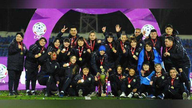 'Ўзбекистонлик футболчи қизлар “CAFA U-23 Women’s Championship-2019” ғолиби!'ning rasmi