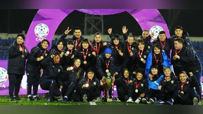 'O`zbekistonlik futbolchi qizlar “CAFA U-23 Women’s Championship-2019” g`olibi!'ning rasmi