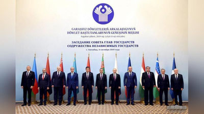 'MDH davlatlari rahbarlari tor doirada uchrashdi'ning rasmi