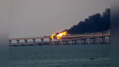 'Qrim ko`prigidagi portlash Ukraina maxsus xizmatlari tomonidan uyushtirilgan — The New York Times'ning rasmi