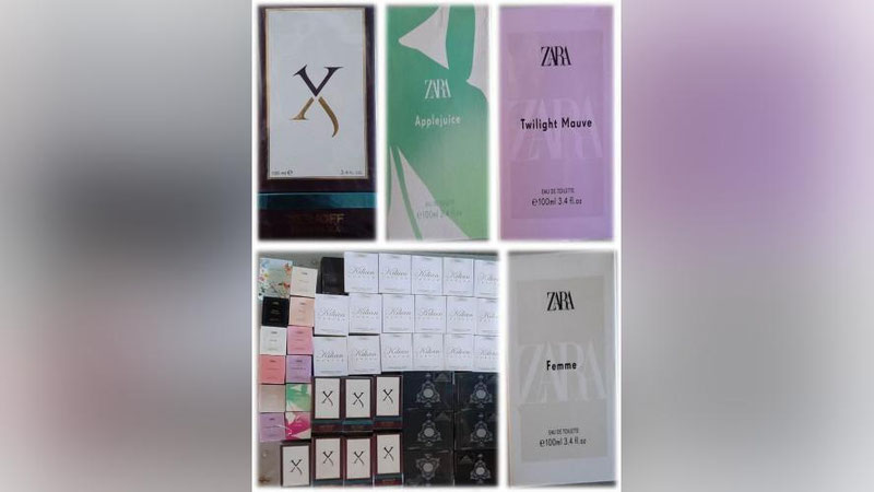 'Navoiyda xujjatlarda ko`rsatilmagan parfyumeriya maxsulotlari to`xtatib qolindi..'ning rasmi