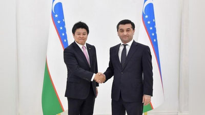 'Tashqi ishlar vaziri Yaponiya Xalqaro yoshlar palatasi prezidenti bilan uchrashdi'ning rasmi