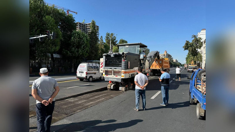 Изрображение 'На улице Нукусской снова ожидаются пробки'