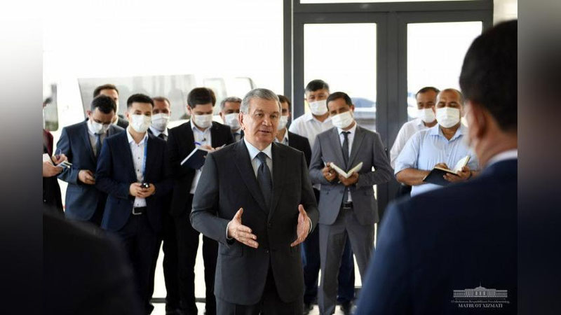 '"Бизда анорчилик бўйича анъана бор, лекин илм йўқ, китоб йўқ, лаборатория йўқ" – Шавкат Мирзиёев'ning rasmi