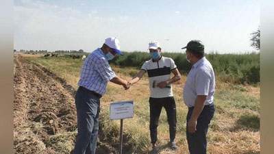 'Ishsiz aholi va yoshlarga erni ijaraga bergan klaster hamda fermerlar soliqdan ozod qilinadi'ning rasmi