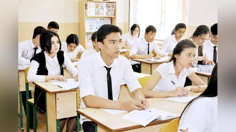 'O`quvchilar bir haftada kamida ikki kun ta`lim oladi, qolgan kunlar ishlaydi'ning rasmi