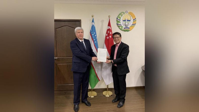 Изрображение 'Сингапурский фонд подарил Узбекистану 30 кислородных концентраторов'