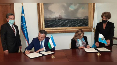 Изрображение 'Сан-Марино стала 136-й страной, установившей дипотношения с Узбекистаном'