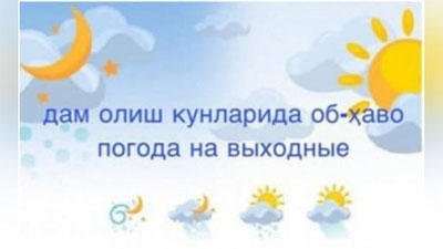 Изрображение 'Погода на выходных останется аномально теплой'