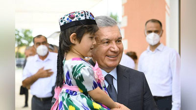 Изрображение 'Шавкат Мирзиёев  побывал у гранатоводов Шерабада (видео)'