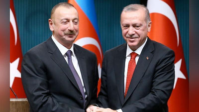 Изрображение 'Ильхам Алиев и Реджеп Тайип Эрдоган направили свои поздравления Шавкату Мирзиёеву'