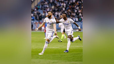 'Ispaniya Superkubogi. "Real" "Barselona"ni mag`lubiyatga uchratdi va finalga yo`llanma oldi'ning rasmi