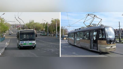 Изрображение 'Госкомстат назвал протяженность троллейбусных и трамвайных путей в Узбекистане'