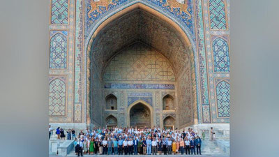 'VI Kongress ishtirokchilari O`zbekistonning madaniy merosni saqlash borasidagi harakatlarini yuqori baholadi'ning rasmi