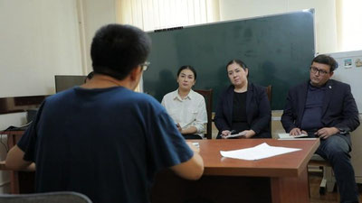 Изрображение 'Члены комиссии навестили в СИЗО одного из главных фигурантов событий в Каракалпакстане'