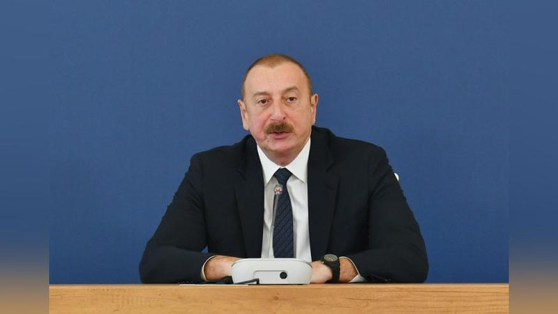 'Ozarbayjon va Armaniston o‘rtasida kelishuvga erishishning eng yaxshi yo‘li — vositachilarsiz to‘g‘ridan-to‘g‘ri muzokaralar olib borishdir — Ilhom Aliyev'ning rasmi
