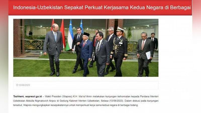 Изрображение 'В Ташкенте прошла встреча премьер-министра Узбекистана и вице-президента Индонезии'